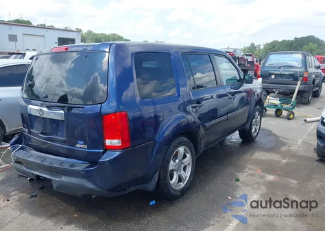 2014 Honda Pilot Ex-L из США, поврежденный, VIN 5FNYF4H78EB021617